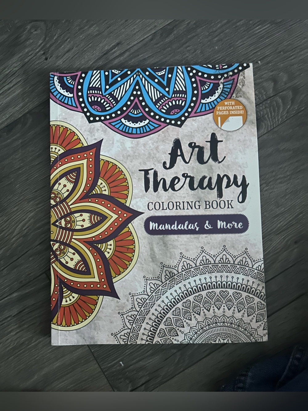 Art Therapy Coloring Book - Mandalas & More (Multicolor)
